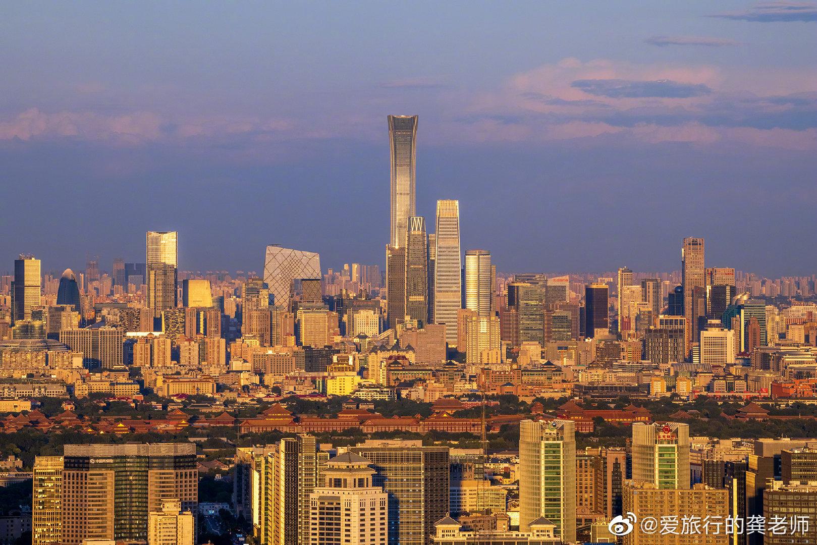 推荐一个拍摄北京天际线的好地方——北京中央电视塔|中央电视塔|北京_新浪新闻