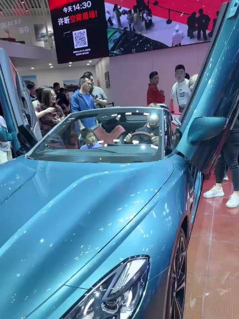 今年的上海车展绝对给外国人 一些震撼