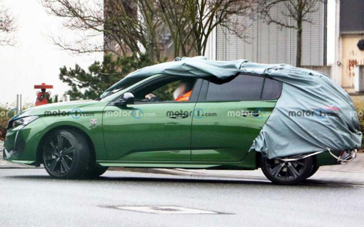 全新标致308实拍图