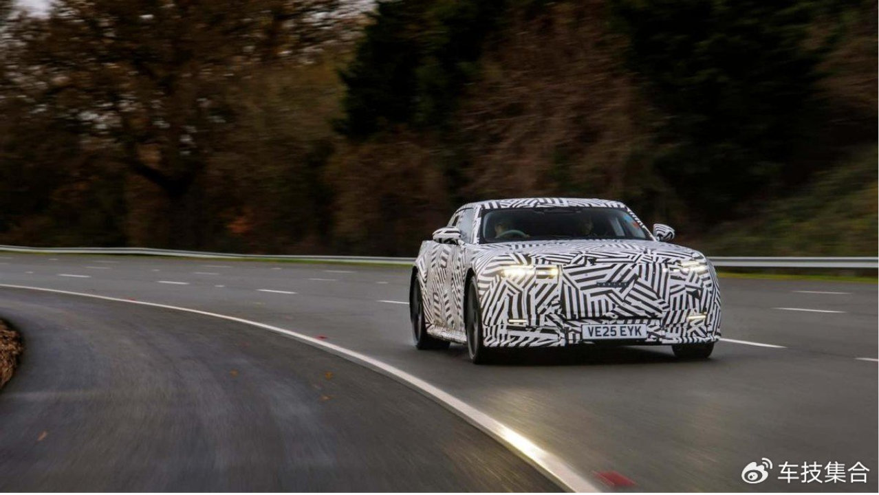 全新捷豹Type 00曝光！三电机GT、马力超1000Ps，座舱成亮点