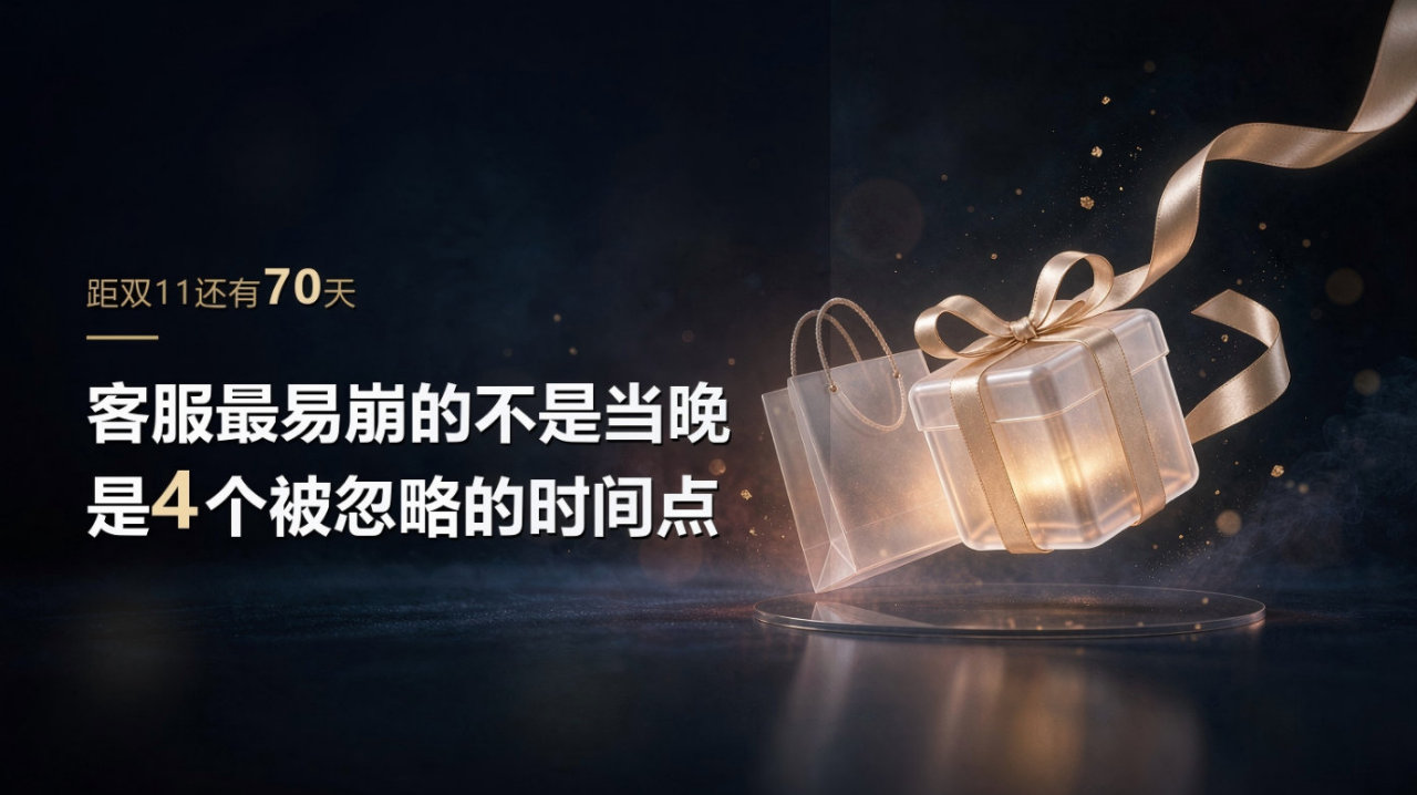 大促客服最容易崩的4个时间点 排班别按日常量配 大促客服最容易崩的4个时间点 排班别按日常量配