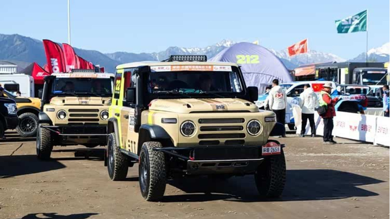 2026环塔拉力赛正式发车 212越野车开启极限征途