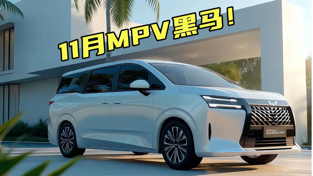 11月MPV零售榜出炉，五菱黑马直冲前五，第11名X9趋势也不错