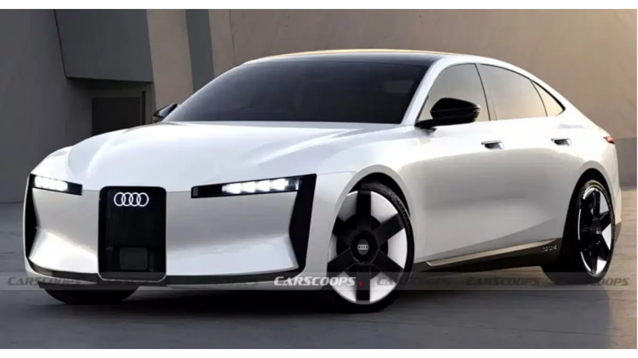 奥迪这是跟“电”干上了？全新纯电版A4更多信息曝光