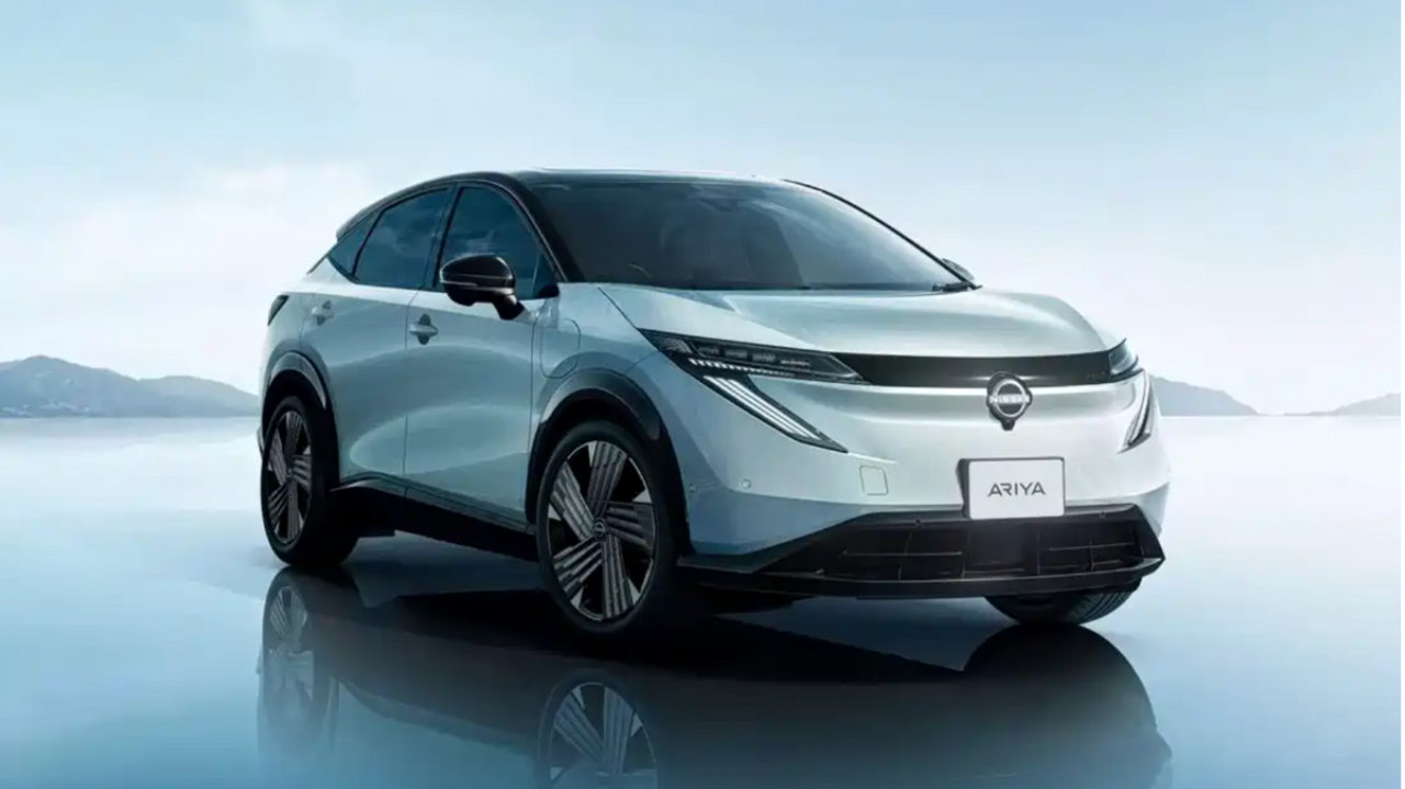 全新日产ARIYA艾睿雅官图，外观升级，国产要大改