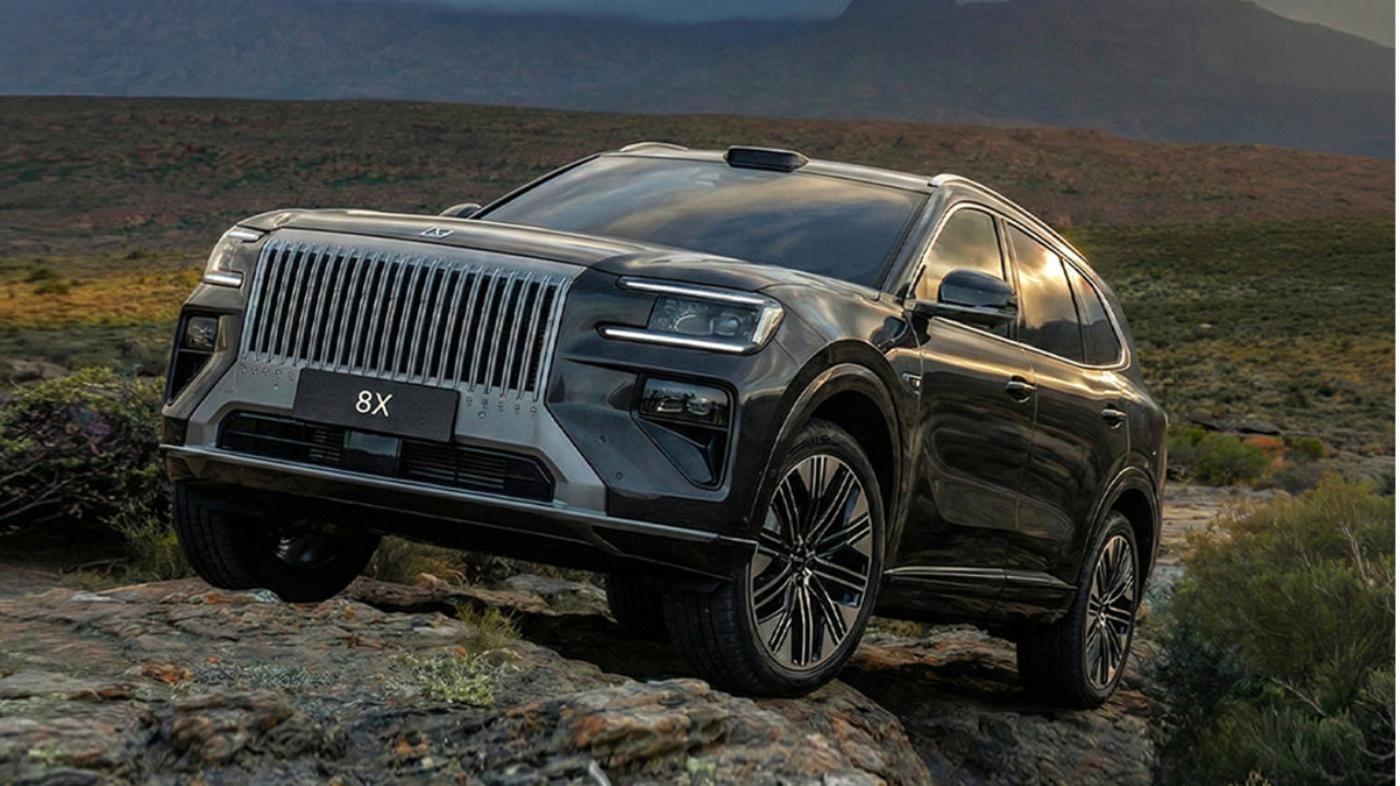 极氪8X官图发布,定位高性能旗舰SUV，预计2026年上半年上市