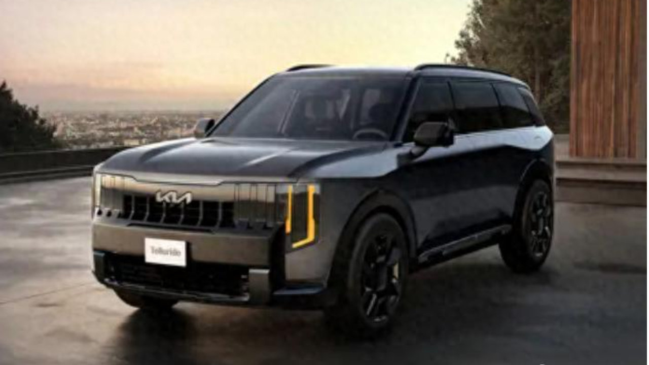 全新起亚Telluride：2.5T油电混动，续航966公里，27万起