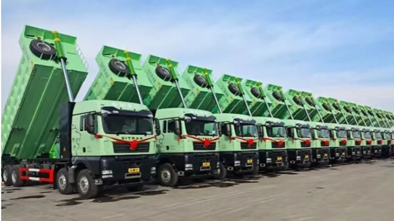 重汽登顶，东风/解放领涨，比亚迪跻身前十，1月新能源自卸车销2355辆