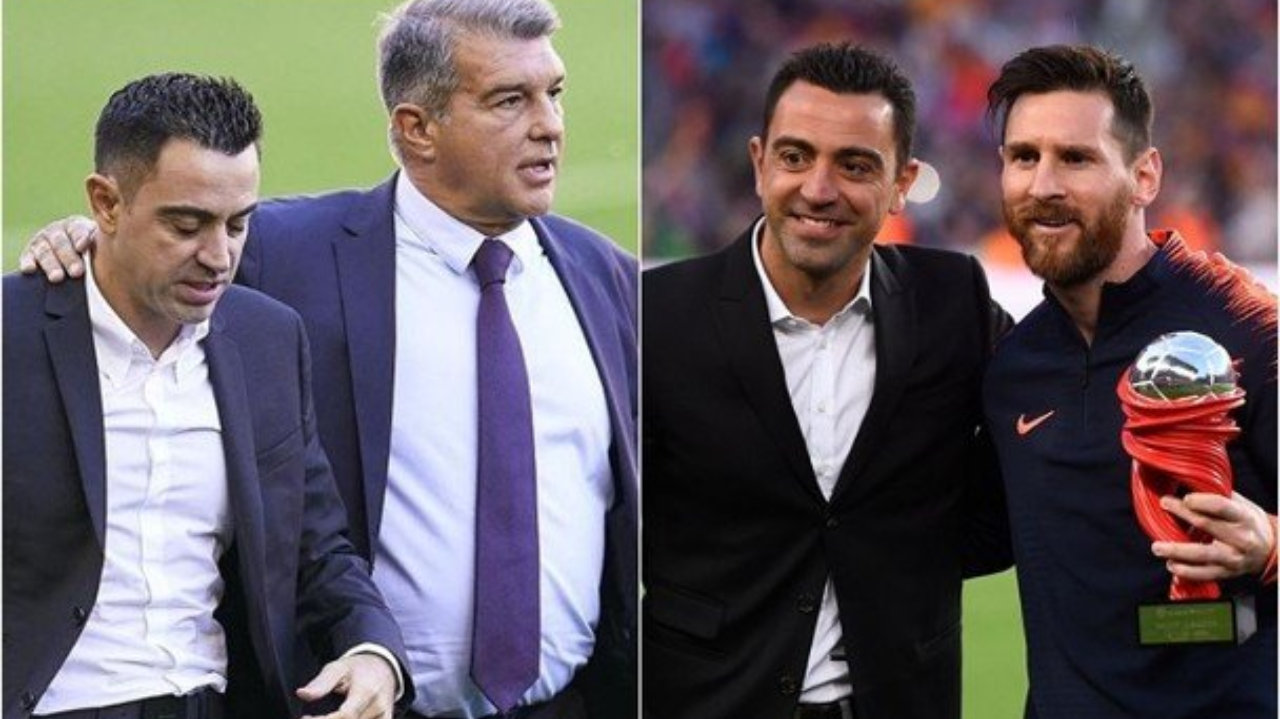 哈维爆料背后捅拉波尔塔，当年梅西重返巴萨被拉波尔塔摧毁