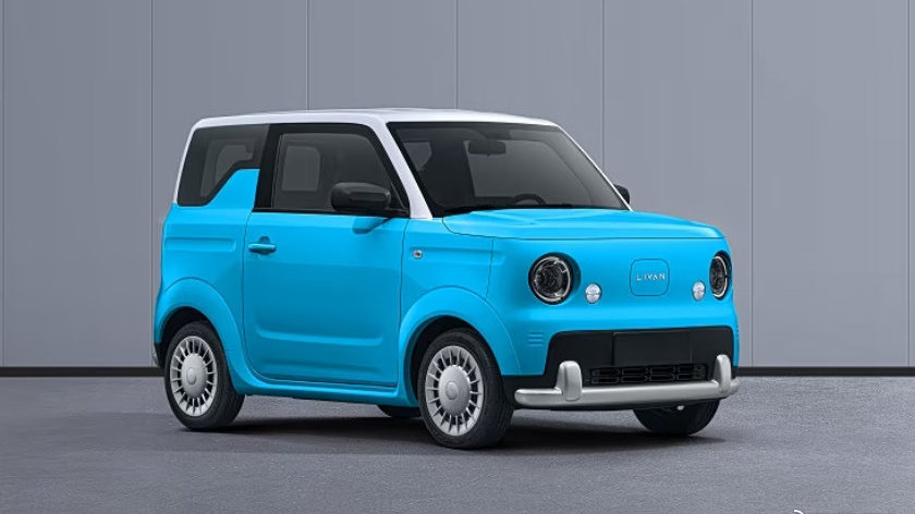 微型车新成员 睿蓝蓝气球官图发布 纯电续航210km