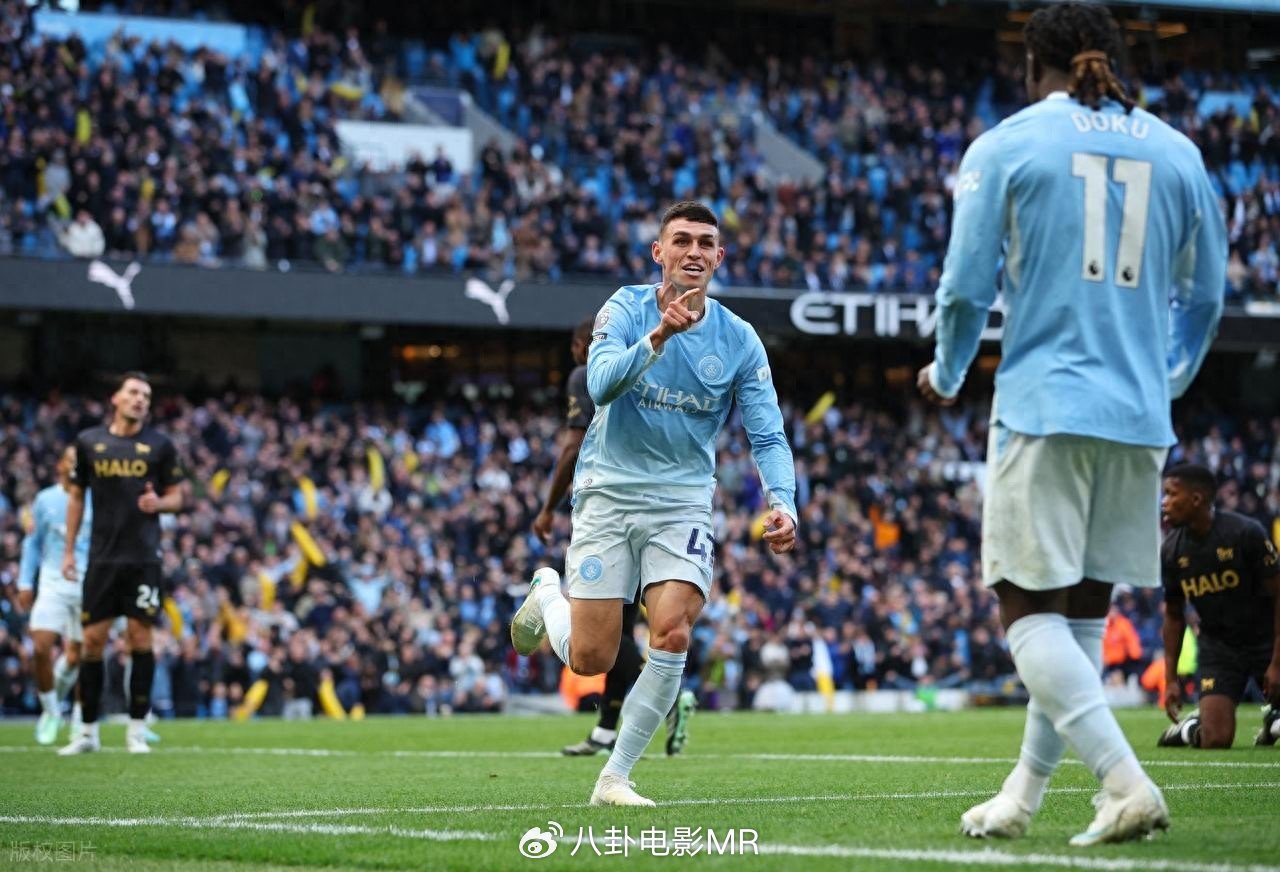 曼城3-2伊普斯维奇！哈兰德双响，开季7连胜创历史