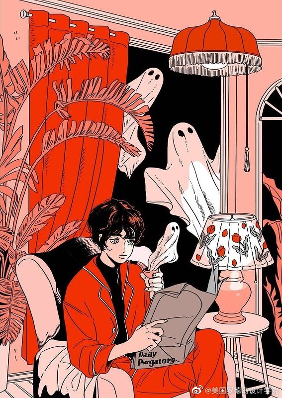 来自韩国艺术家kimsanho81的插画作品
