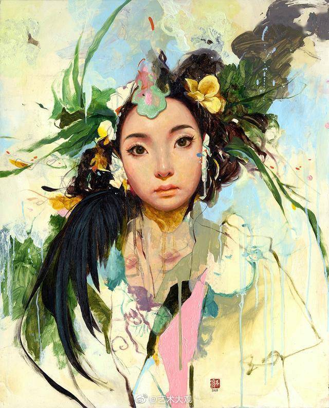 韩国女画家soey milk人物绘画作品专辑-1