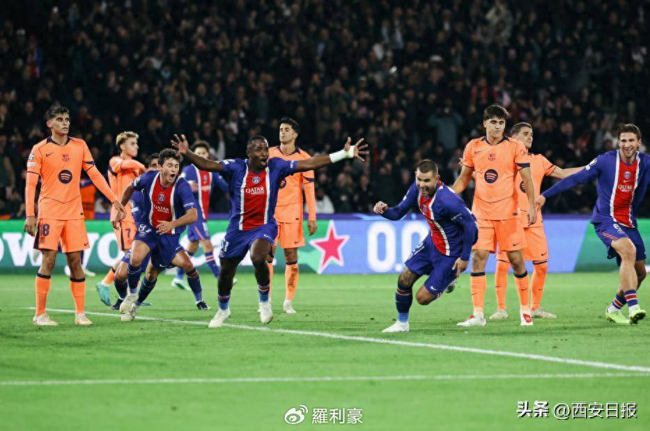 欧冠惨案：大巴黎4-2血洗巴萨 亚马尔低迷难救主