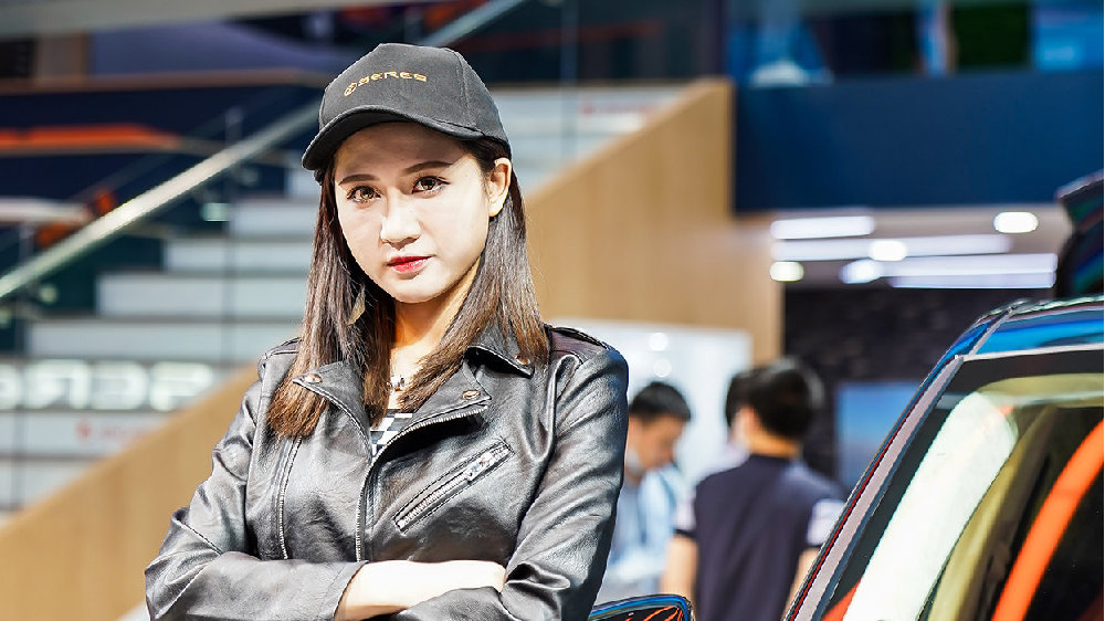 广州车展车模摄影专场，这个韩系展台你不得不去！