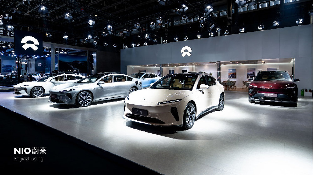 蔚来携旗下全车型集体亮相2024中国(石家庄)国际汽车工业展览会