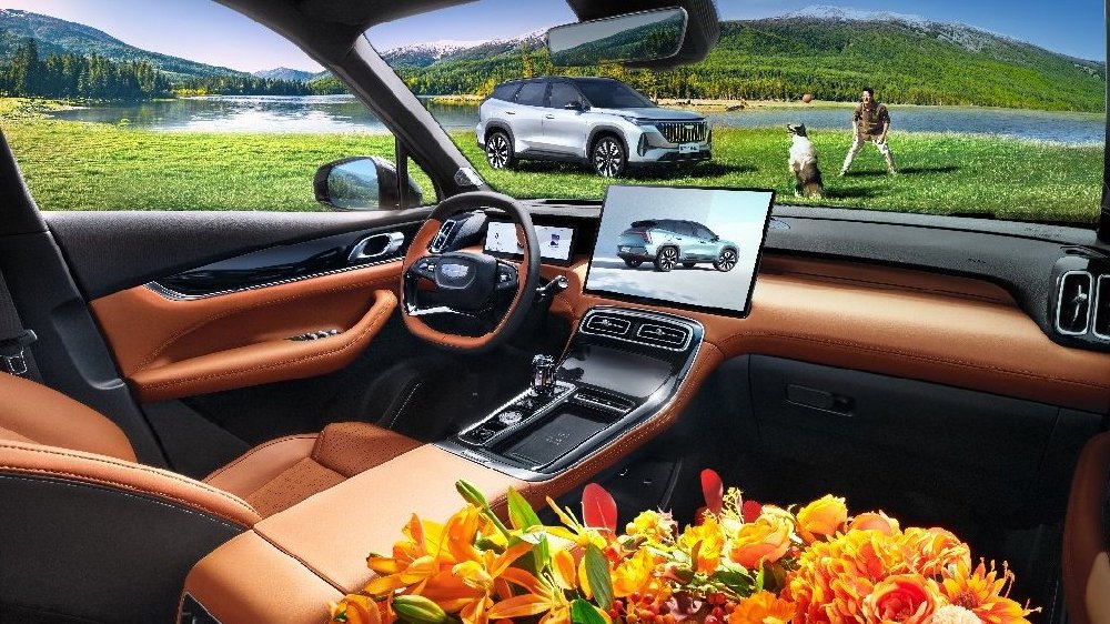 新一代卷王登场！10.59万元起，入门即高配，第四代博越L开启预售