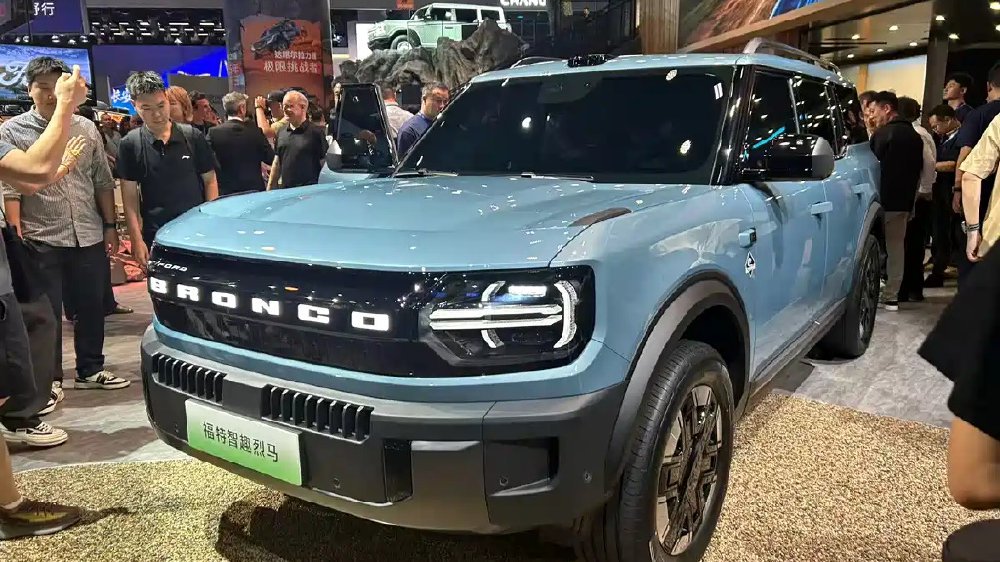 成都车展丨福特烈马也带电了，两种动力，还有激光雷达