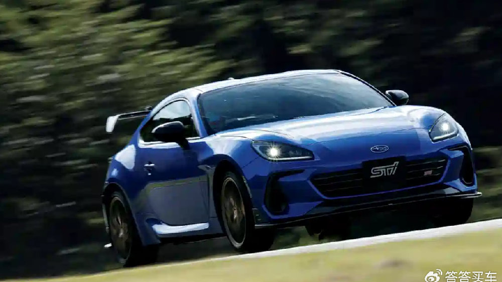 斯巴鲁BRZ STI Sport Type RA官图发布 限量300台