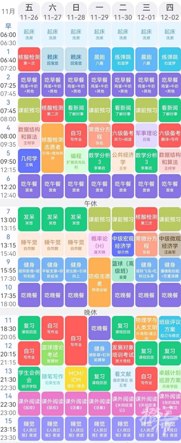 每天6:00—23:30,浙江超级学霸自律到什么程度?这两天这份作息表刷爆网络,请家长转给孩子看看休闲区蓝鸢梦想 - Www.slyday.coM 每天6:00—23:30,浙江超级学霸自律到什么程度?这两天这份作息表刷爆网络,请家长转给孩子看看休闲区蓝鸢梦想 - Www.slyday.coM