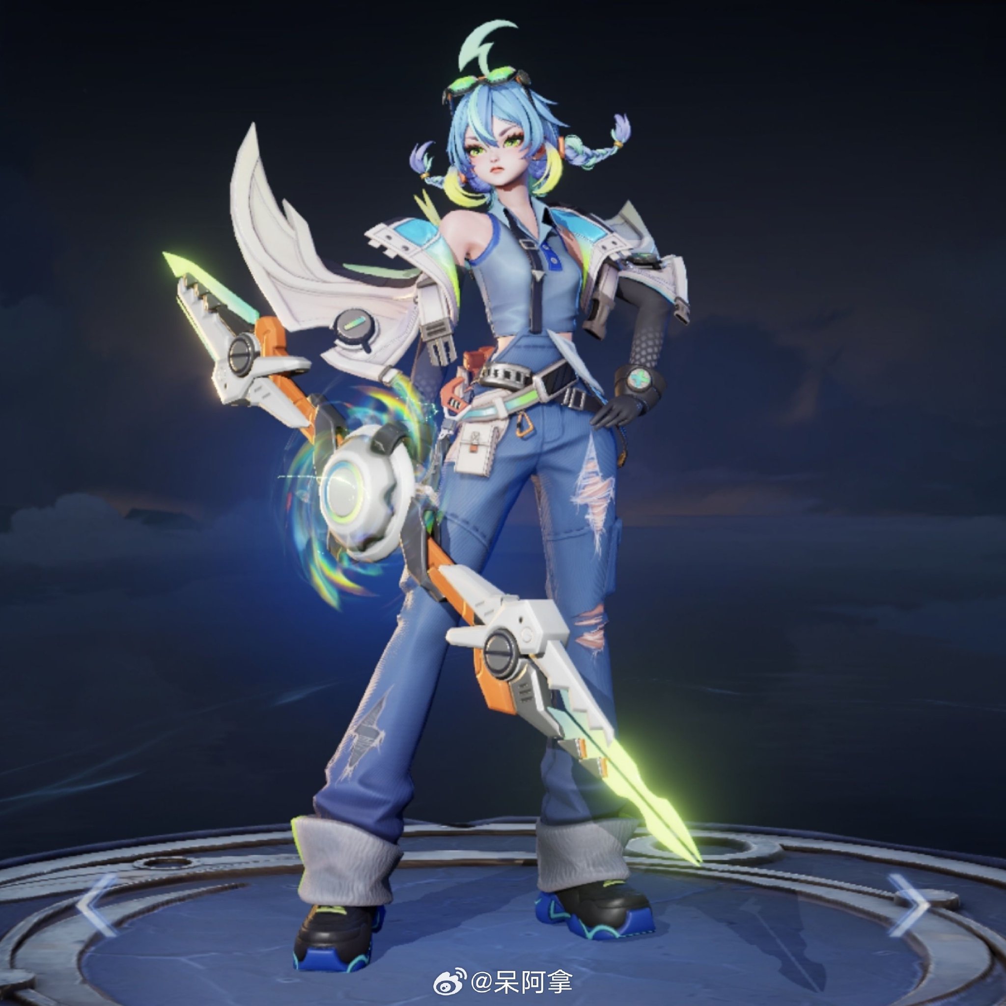 喇叭裤型，蚩奼和姜子牙的穿搭是真的潮！