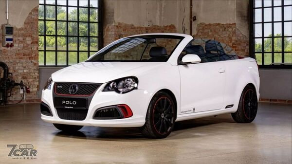 敞篷Polo GTI雪藏15年首度曝光，成本太高最终未能量产