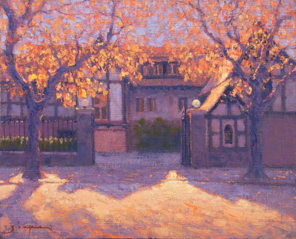 当上海画家笔下的“武康路”，遇到<a href=