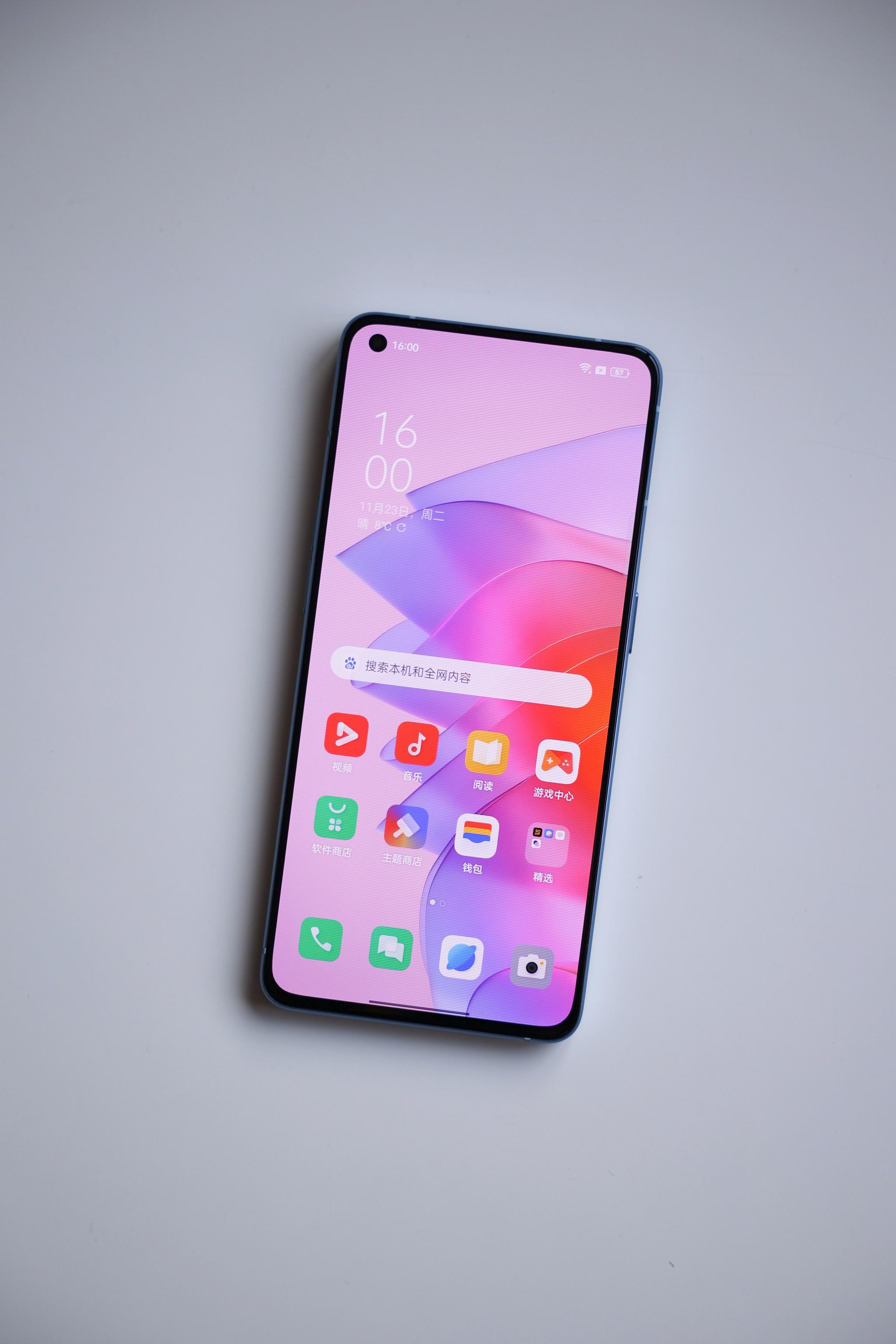上几张opporeno7pro真机图