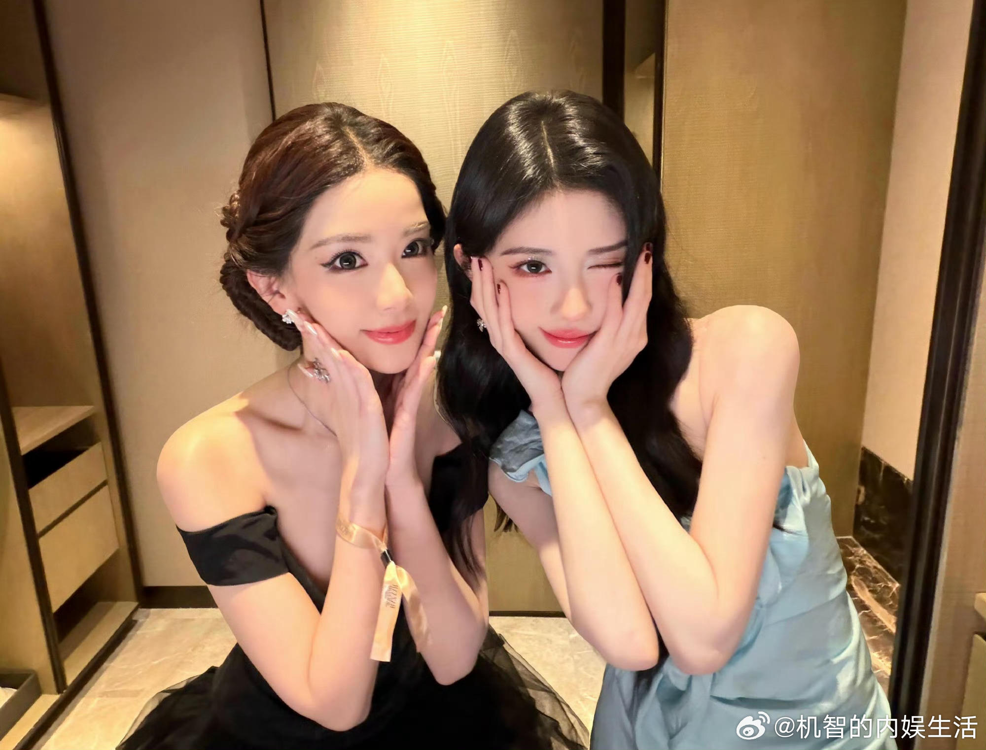 鞠婧祎参加时尚芭莎盛典后，全平台都是被女神颜值震惊的帖子