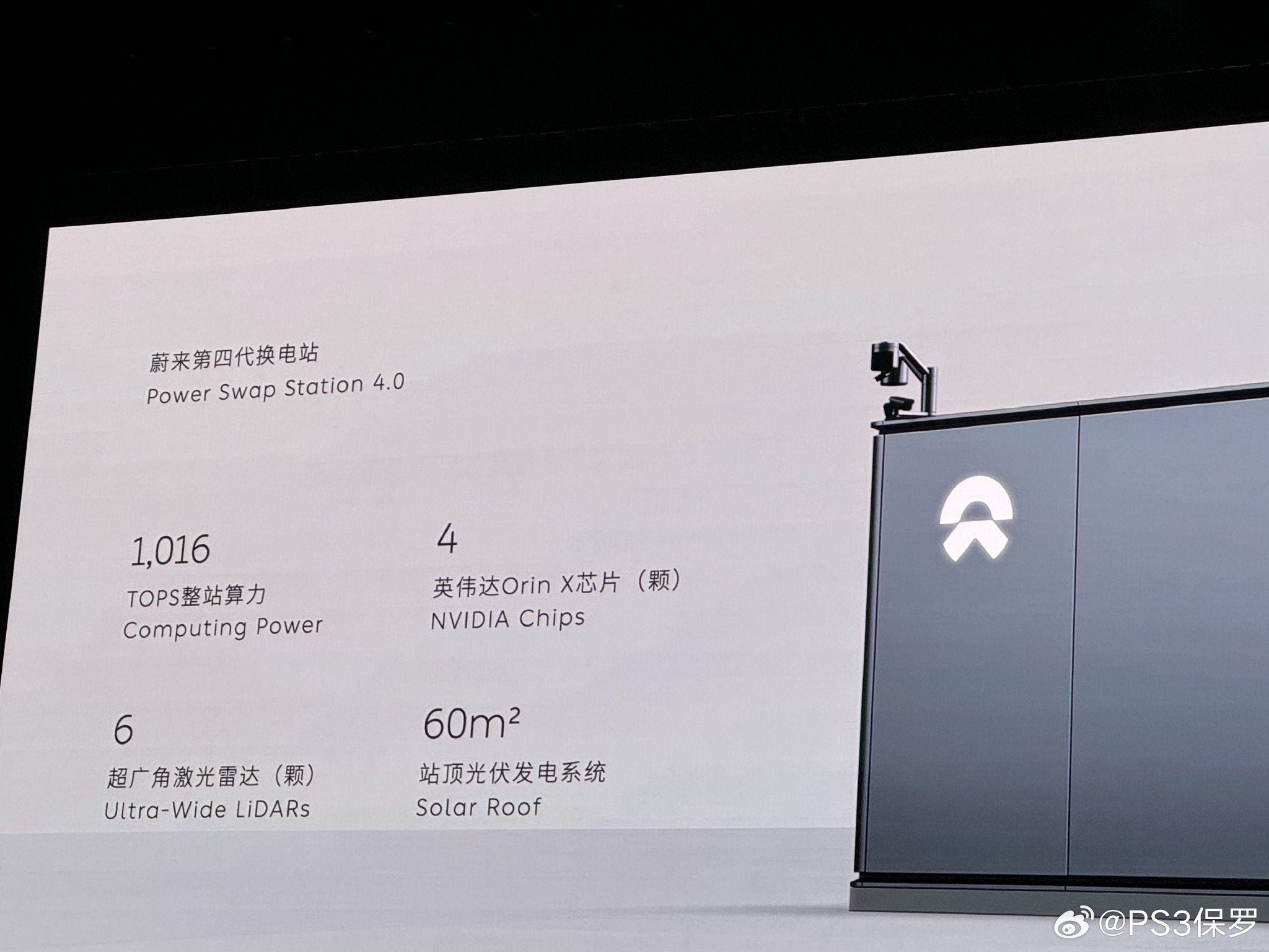 蔚来第四代换电站发布