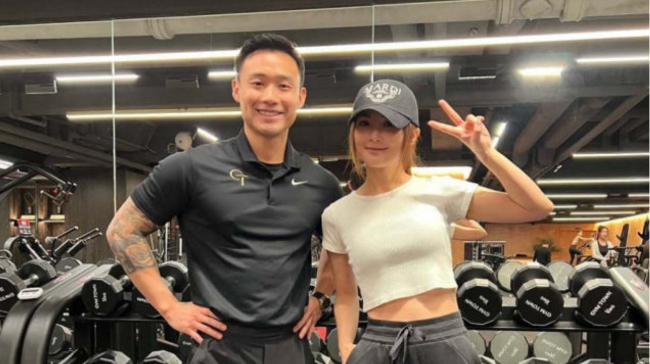 曝阿Sa与健身教练男友同居，已视对方为终身伴侣，朝结婚目标迈进