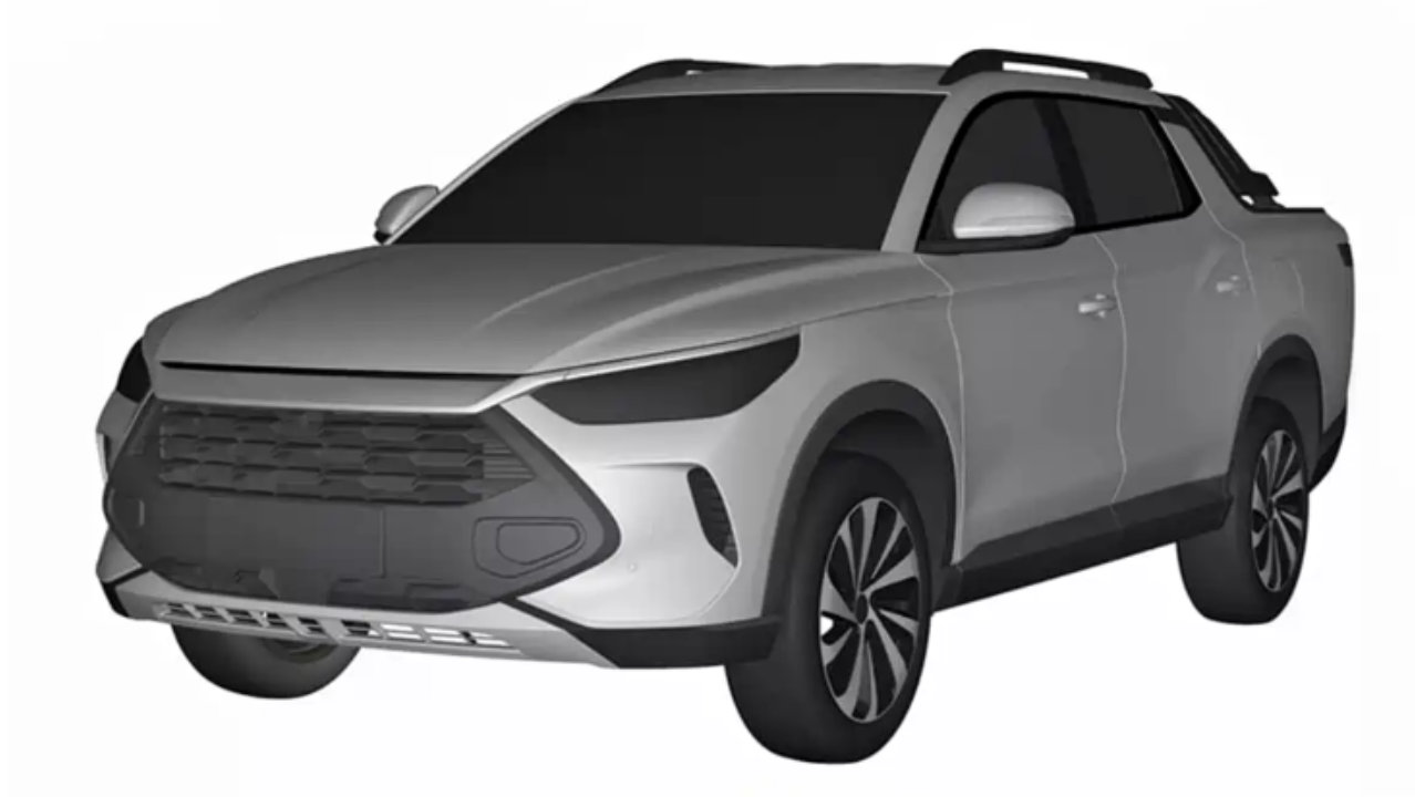 比亚迪新皮卡曝光！酷似宋L，承载式车身配DM-i，续航超1500km