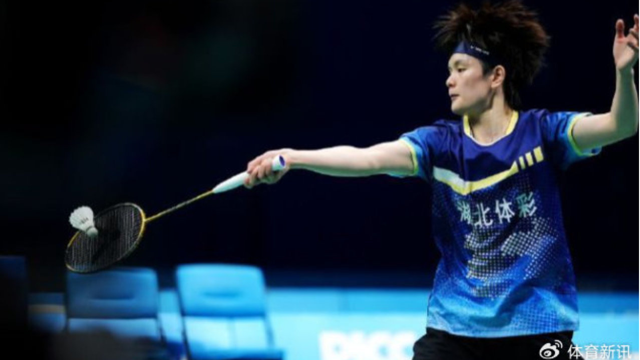 羽毛球女单决赛，王祉怡2-1陈雨菲，夺得冠军
