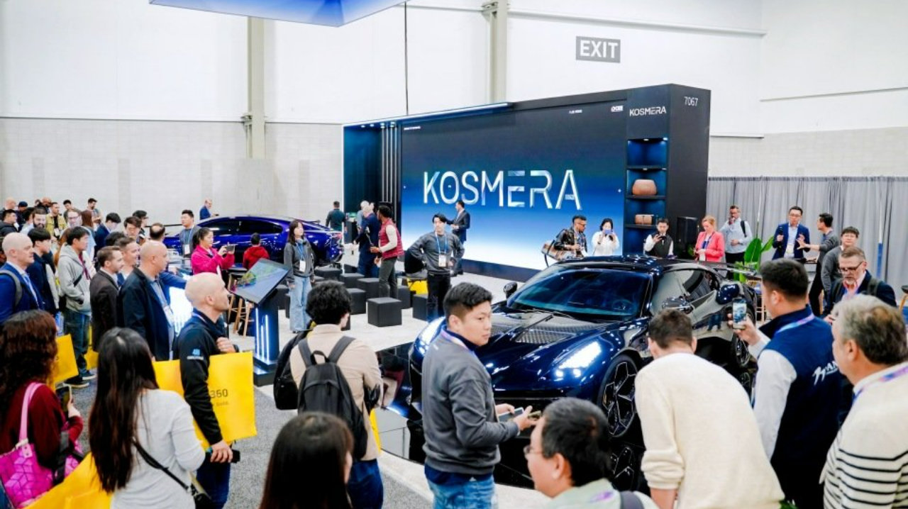 不只是超跑！KOSMERA星辰未来CES首秀，AI+生态互联颠覆出行想象