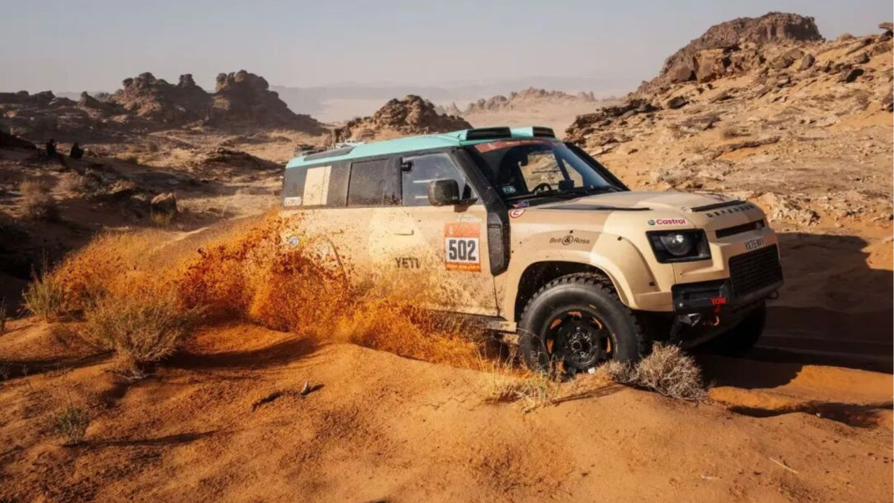 没大梁一样碾压达喀尔，路虎定义了新越野