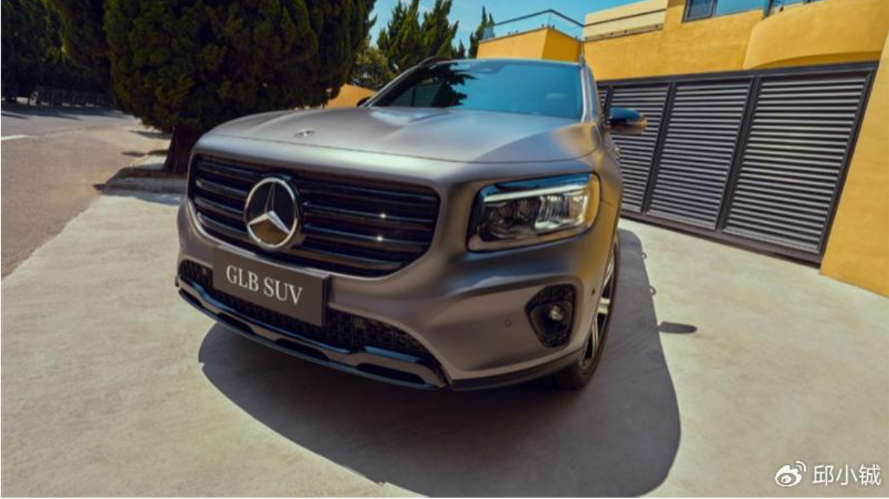 终于不再是1.3T，新款奔驰GLB撞脸smart？