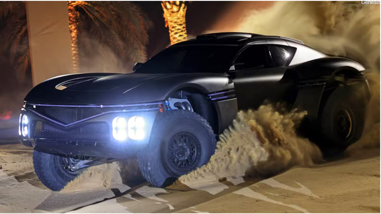 剑指中东市场！捷尼赛思推V8限量怪兽，无大屏+24个物理按键