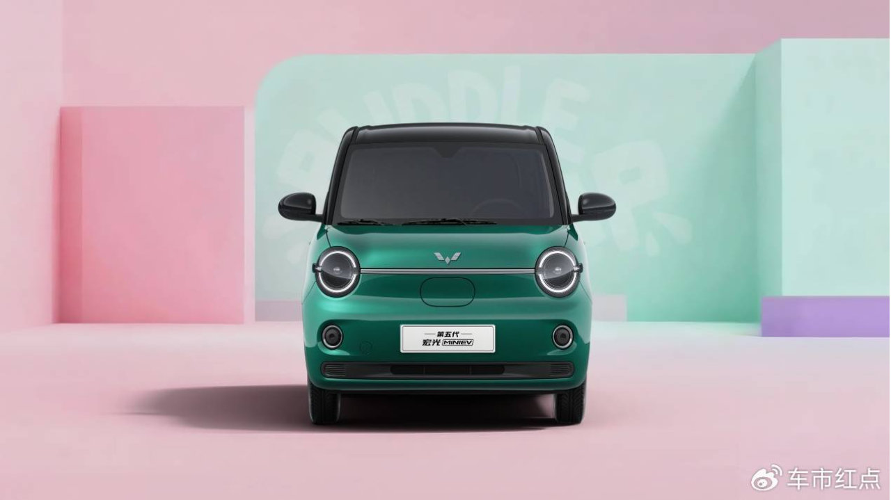 圆灯复古风来袭！第五代宏光MINIEV官图发布