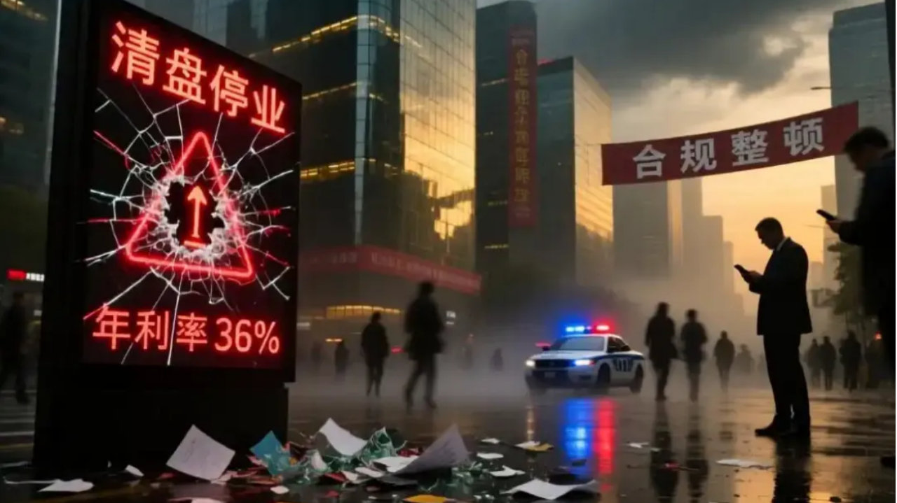 网贷行业，天塌了