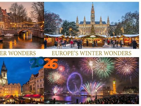 2025年欧洲十大圣诞节和新年旅游目的地