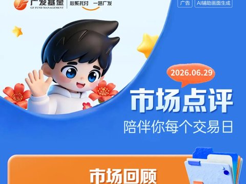 每日市场点评（2026-06-29）丨A股三大指数收涨，半导体、医药板块集体走强