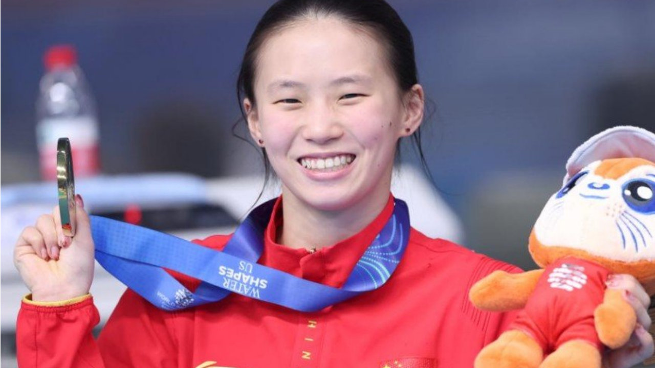 整个赛季完美发挥！世界泳联官宣：陈芋汐当选最佳女子跳水运动员