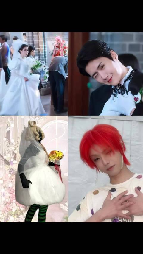 跟晨宇合拍金宣虎笑，但怪诞mv黑衣人版