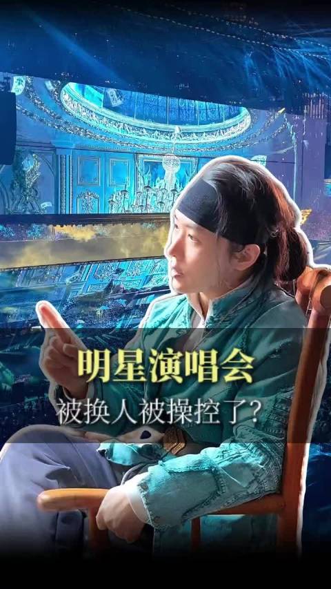 明星演唱会被换人?被操控了?