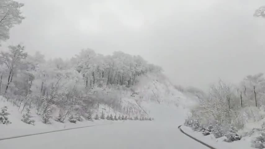 天水雾凇美景惹人醉