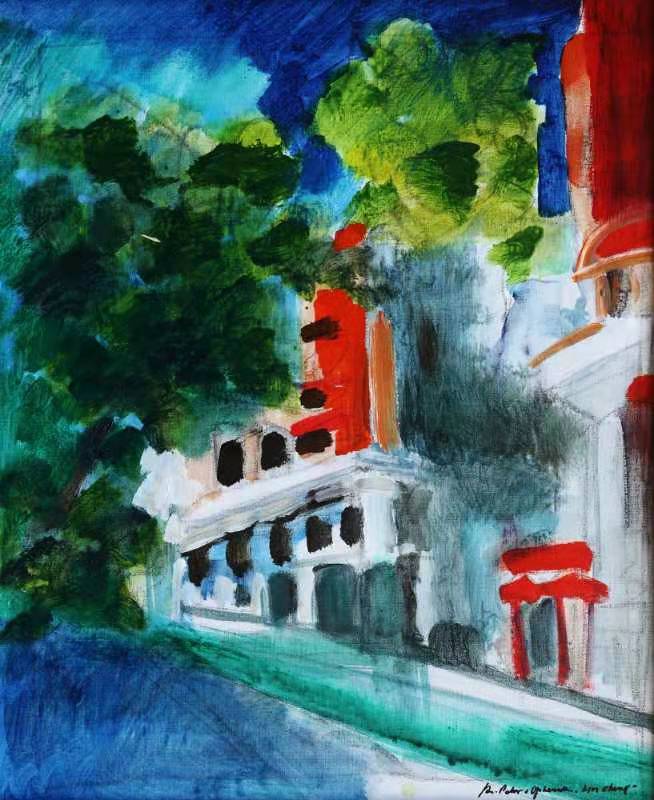 当上海画家笔下的“武康路”，遇到<a href=