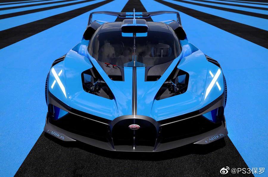 布加迪BOLIDE概念车发布，W16发动机，马力1850匹，扭矩1850牛米