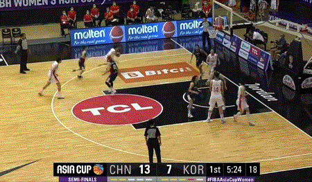 【胜负已定 还不满意】中国女篮大胜<a href=