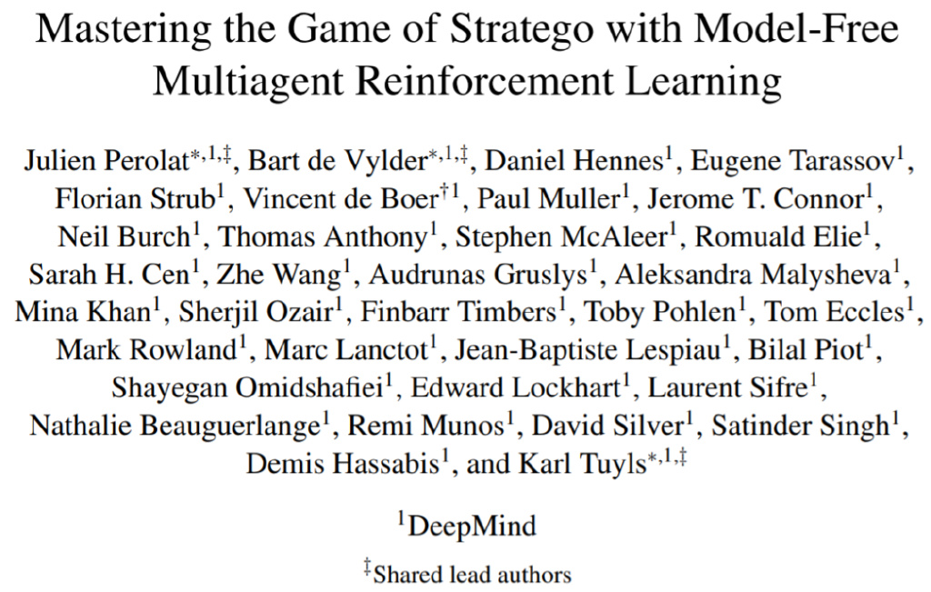 对人胜率84%,DeepMind AI首次在西洋陆军棋中达到人类专家水平休闲区蓝鸢梦想 - Www.slyday.coM 对人胜率84%,DeepMind AI首次在西洋陆军棋中达到人类专家水平休闲区蓝鸢梦想 - Www.slyday.coM