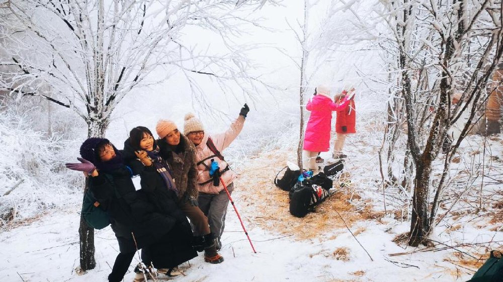 坐上火车去秦岭看雪！陕西首趟“银发冰雪游”专列开行